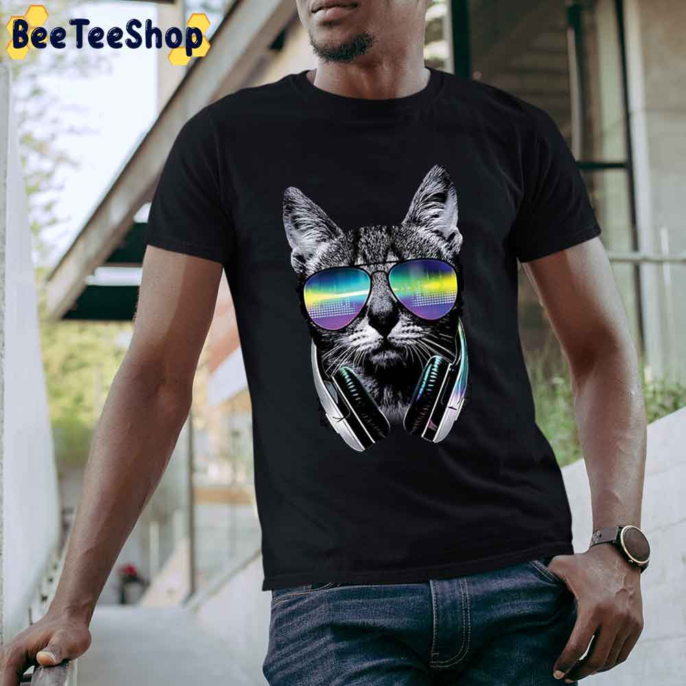 Technicolor Dj Cool Cat Unisex T-Shirt