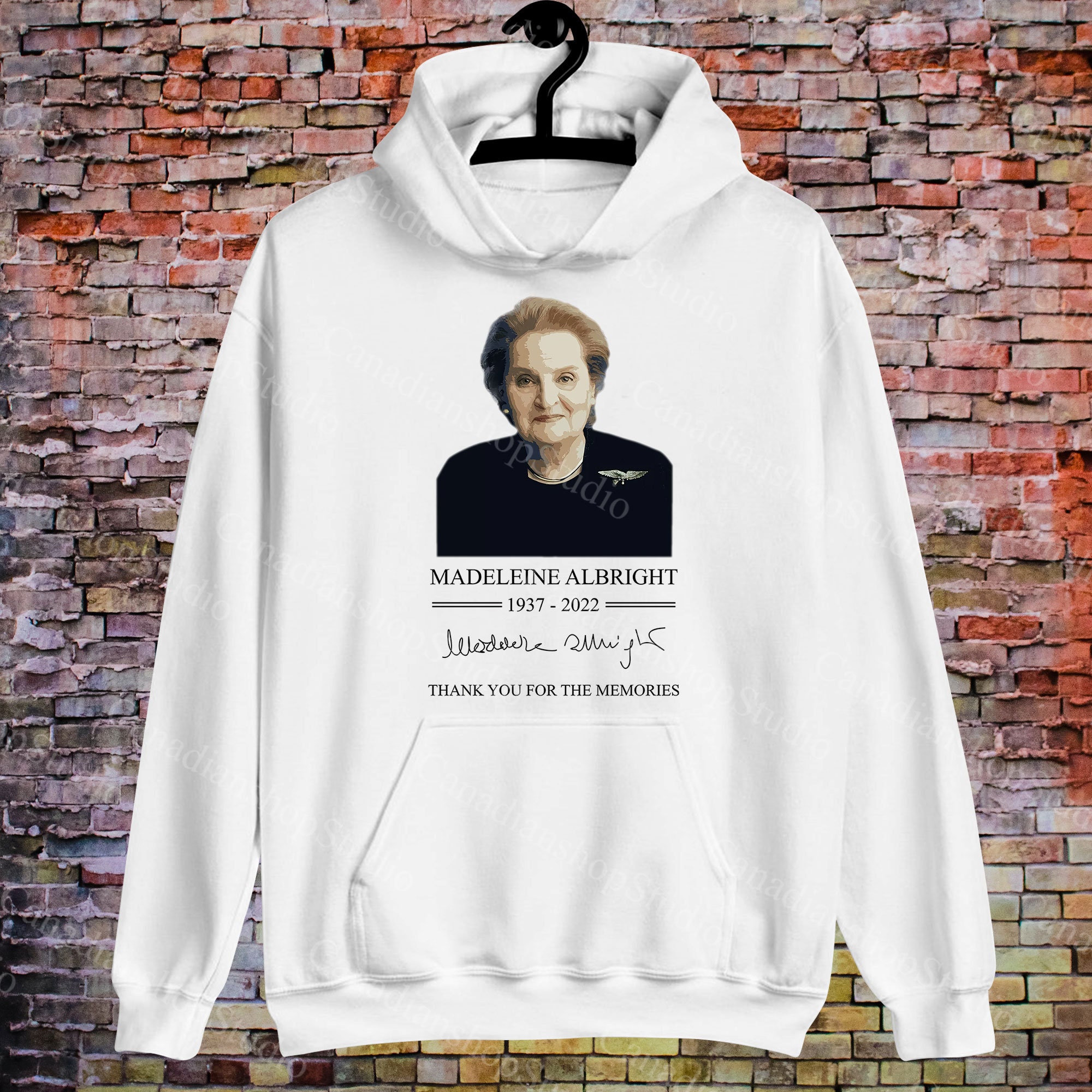 Thank You For The Memories 1937 – 2022 Madeleine Albright Unisex Hoodie