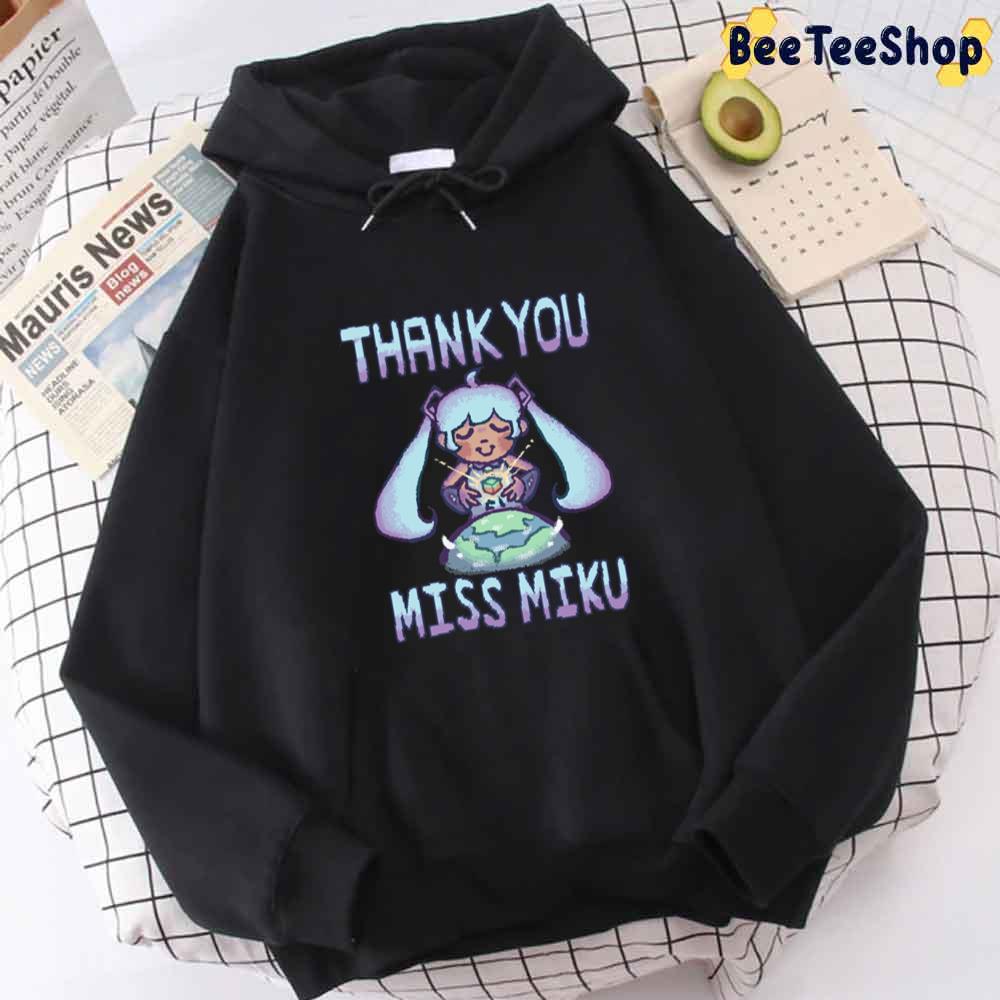 Thank You Miss Hatsune Miku Unisex Hoodie