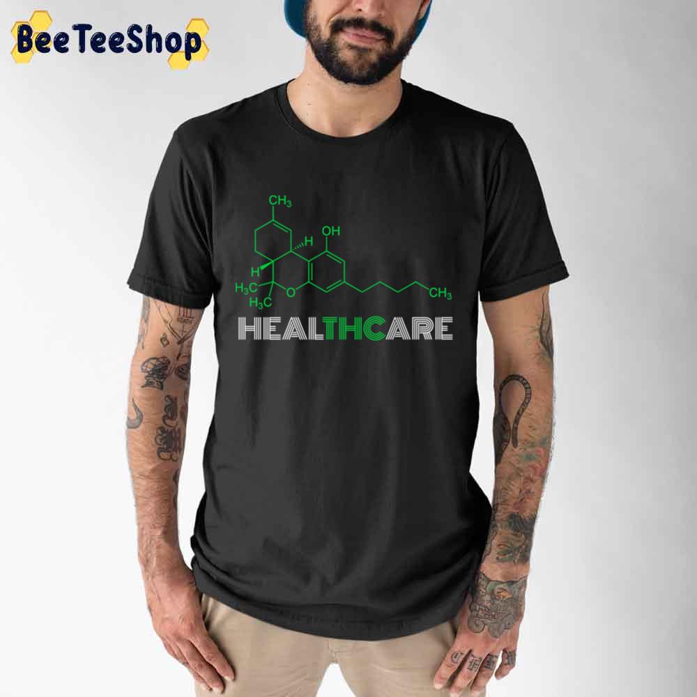 Thc Molecule For Legalize Healthcare Cannabis Medical Marijuana Unisex T-Shirt