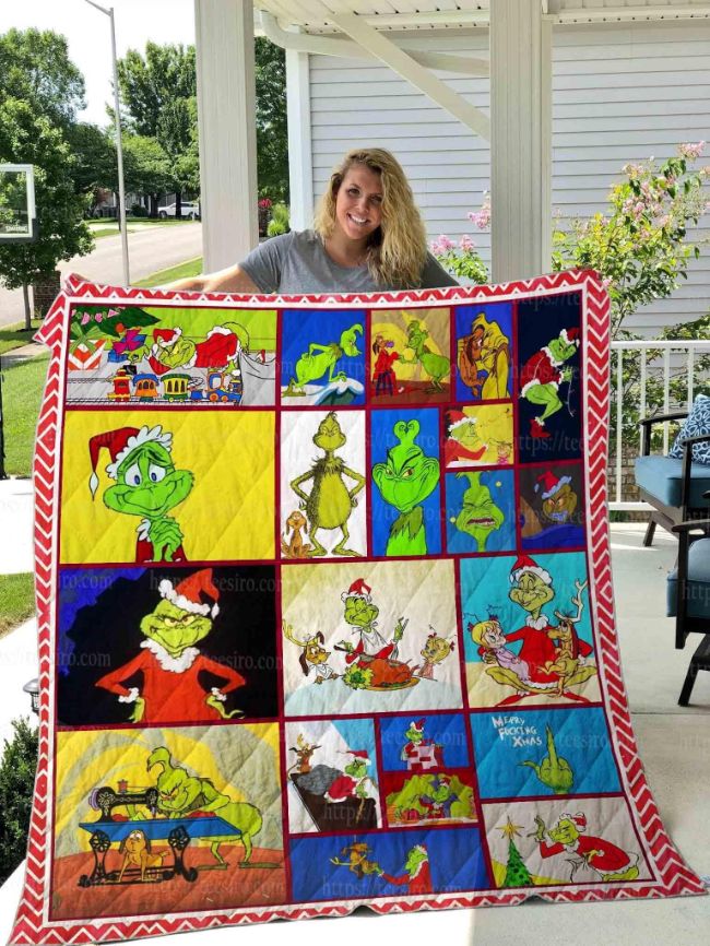 The Grinch All Season Plus Size Quilt Blanket