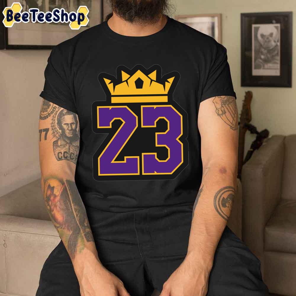 The King Is Back Los Angeles Lakers Basketball Unisex T-Shirt