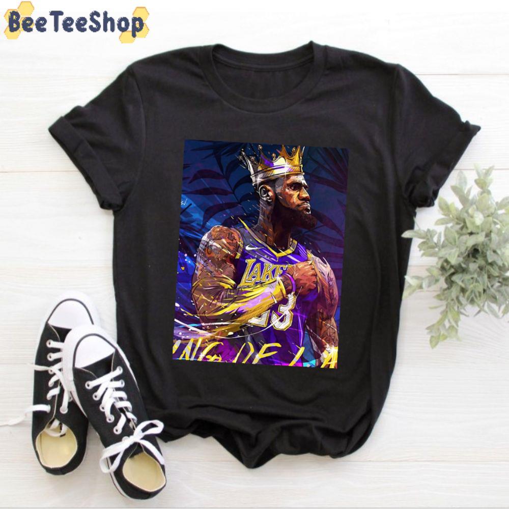 The King Lebron At The Lakers Basketball Sport Unisex T-Shirt