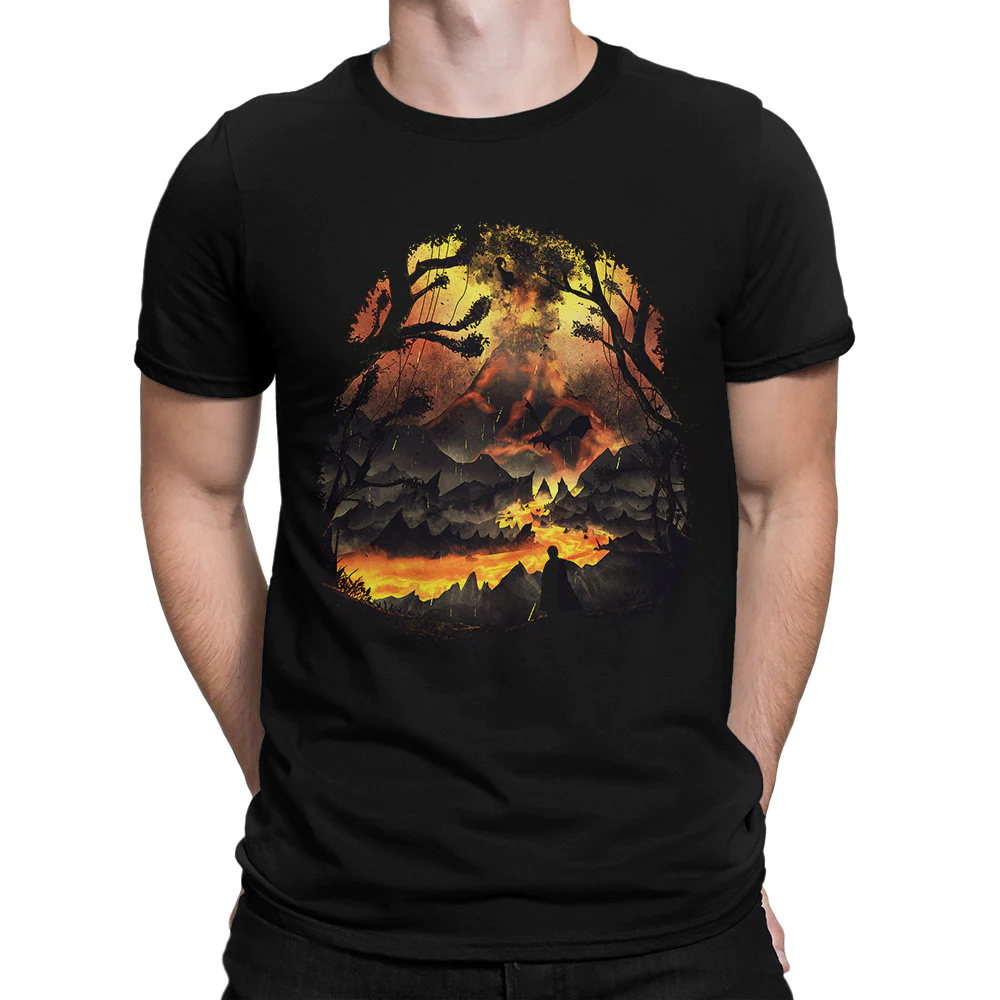 The Lord Of The Rings Mount Doom T-Shirt