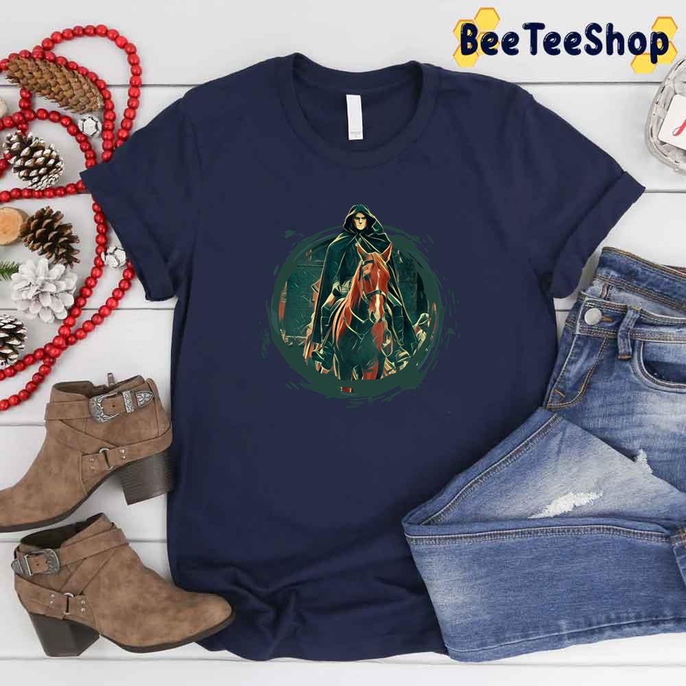 The Rider And Roach Fantasy The Witcher Unisex T-Shirt