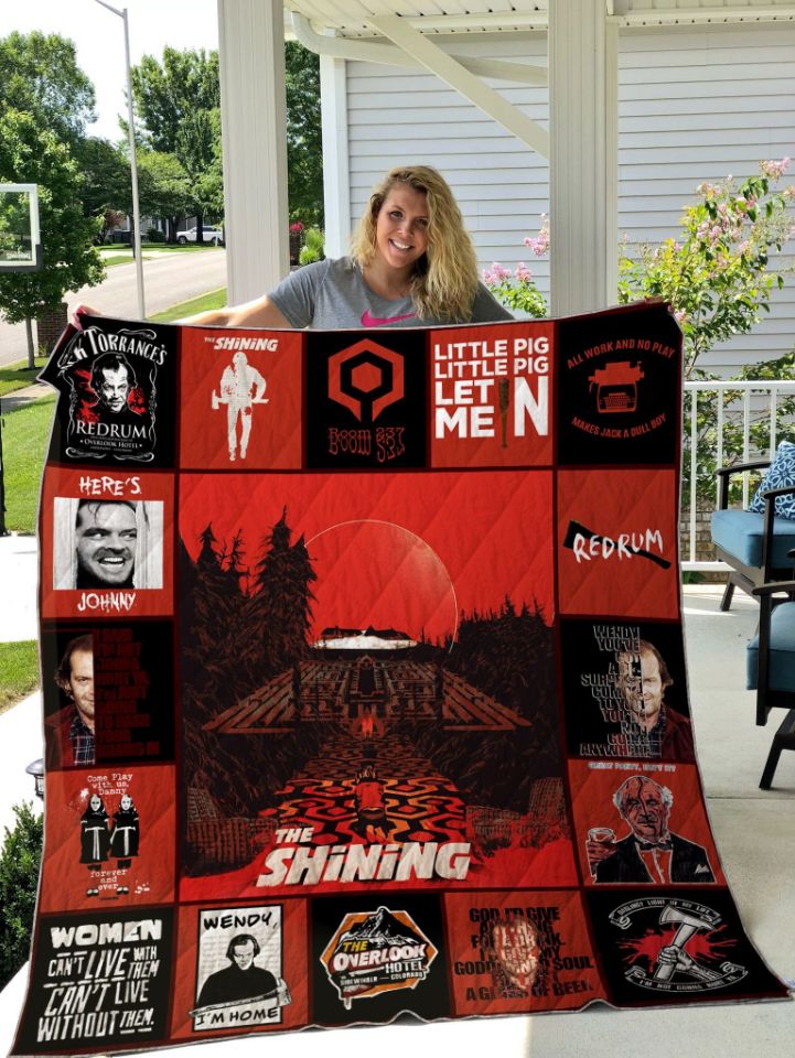 The Shining Poster Quilt Blanket