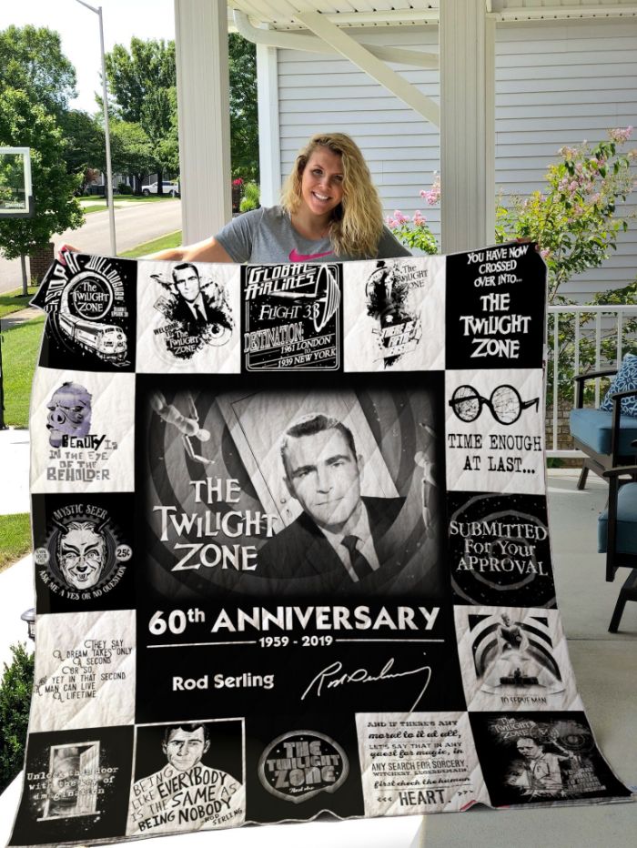 The Twilight Zone Quilt Blanket