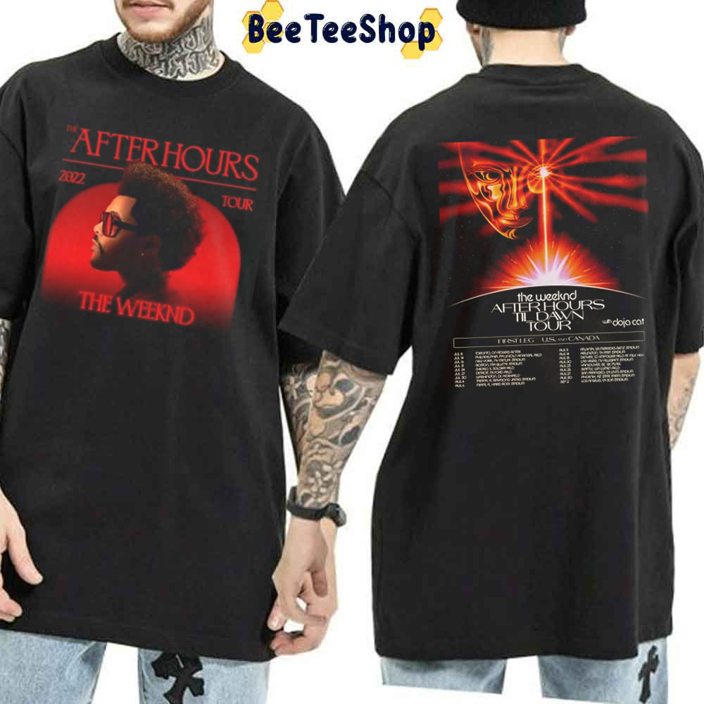 The Weeknd After Hours Til Dawn Tour 2022 Unisex T-Shirt