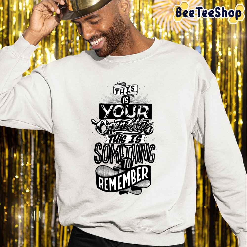 This Is Your Open Letter Affliction Game Unisex Sweatshirt