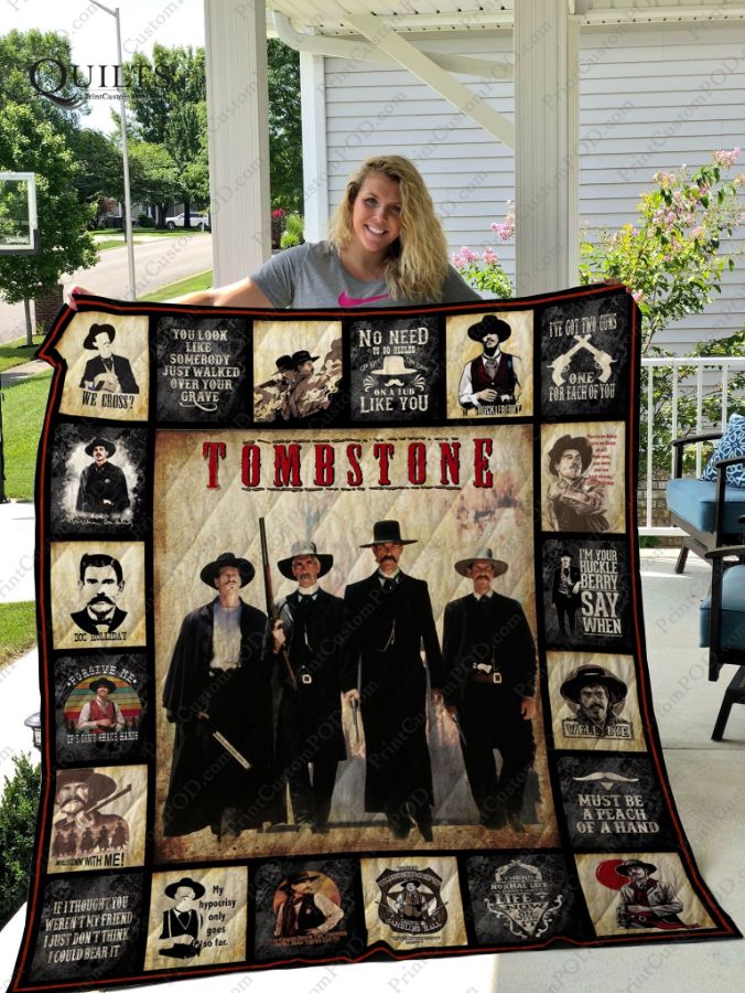 Tombstone Quilt Blanket