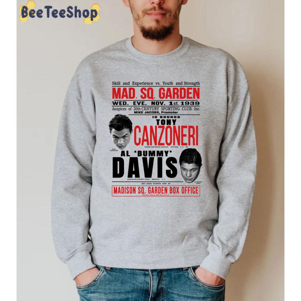 Tony Canzoneri Vs Bummy Davis Boxing Unisex Sweatshirt