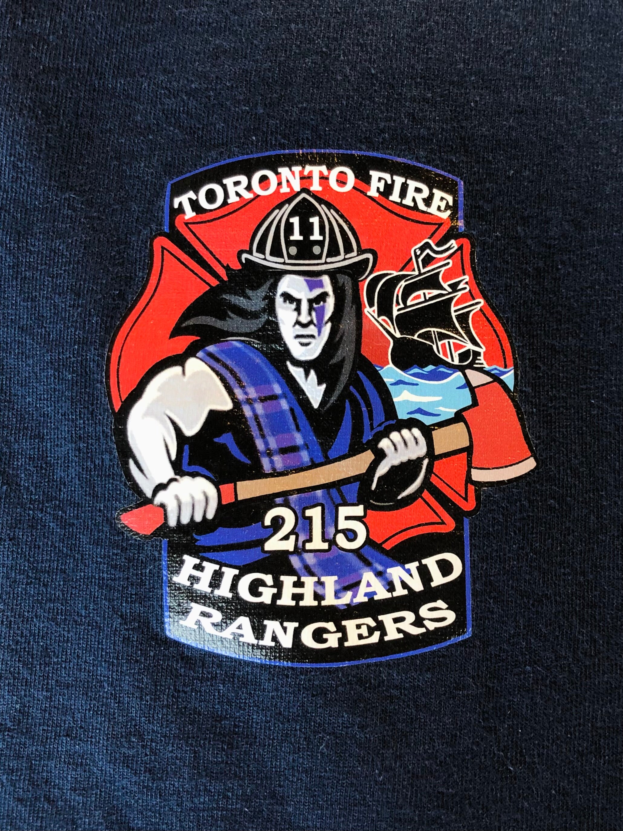 Toronto Fire 215 Highland Rangers Unisext-Shirt