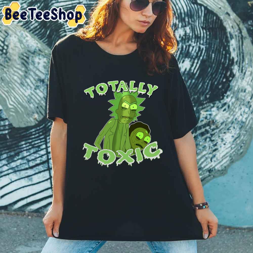 Totally Toxic Rick And Morty unisex T-Shirt