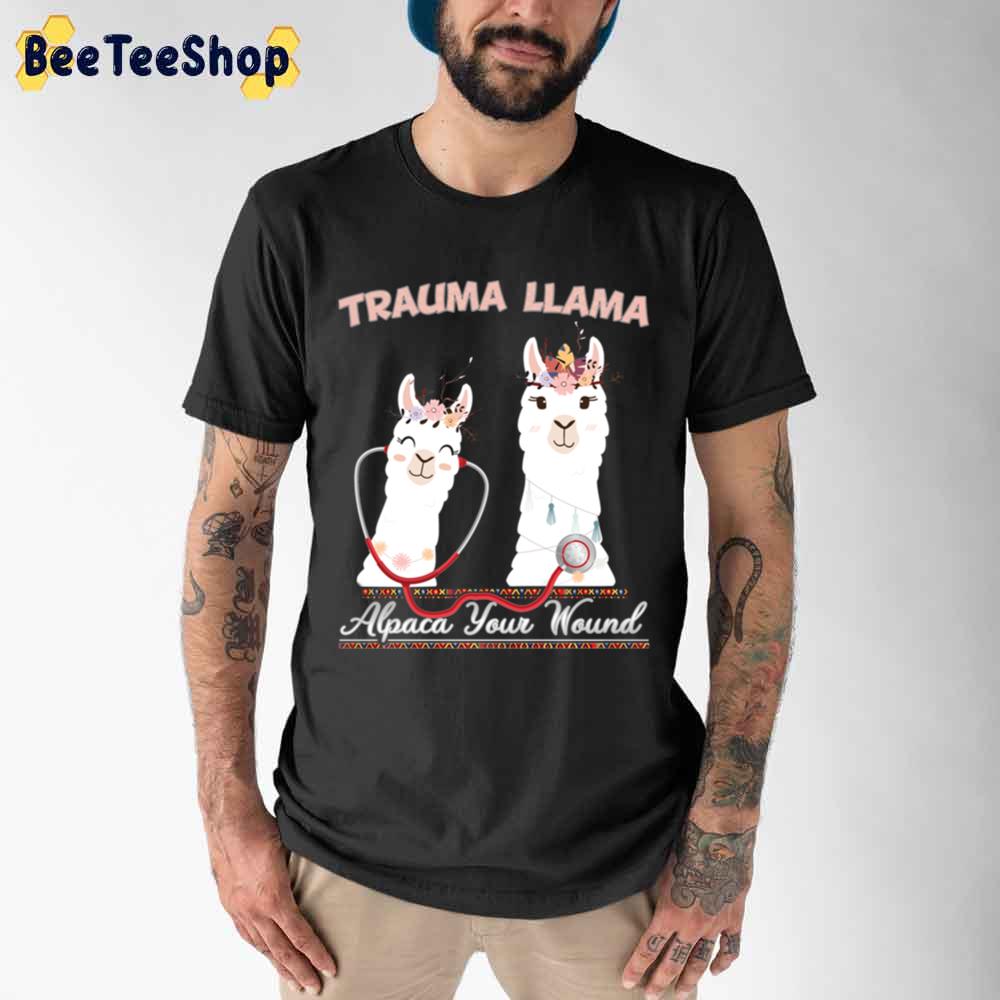 Trauma Llama Nurse’s Day Unisex T-Shirt