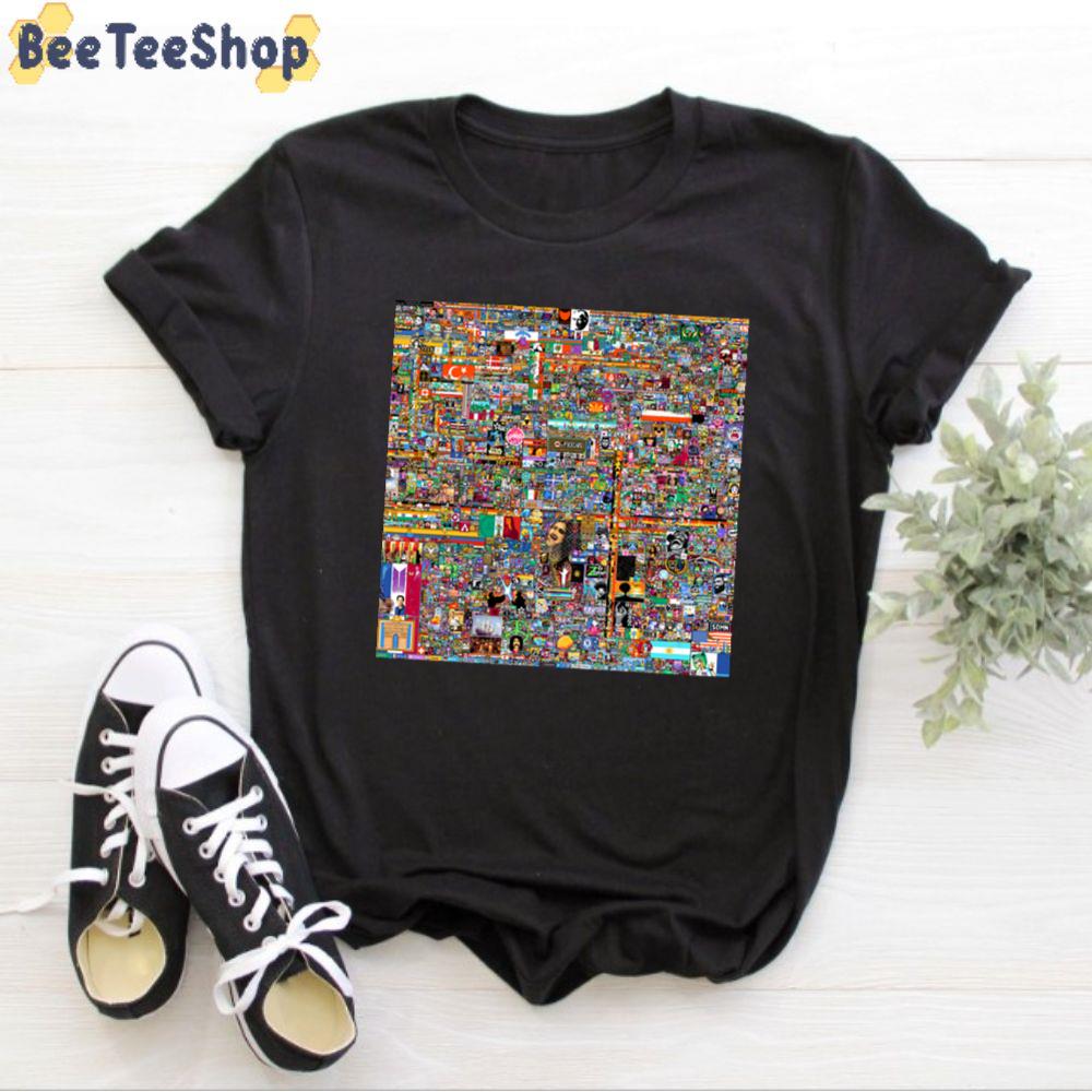 Ultra Hd Reddit Place Unisex T-Shirt