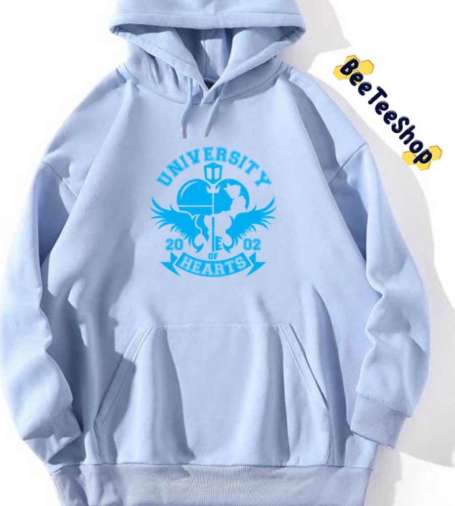 University Of Hearts Kingdom Hearts Game Unisex Hoodie