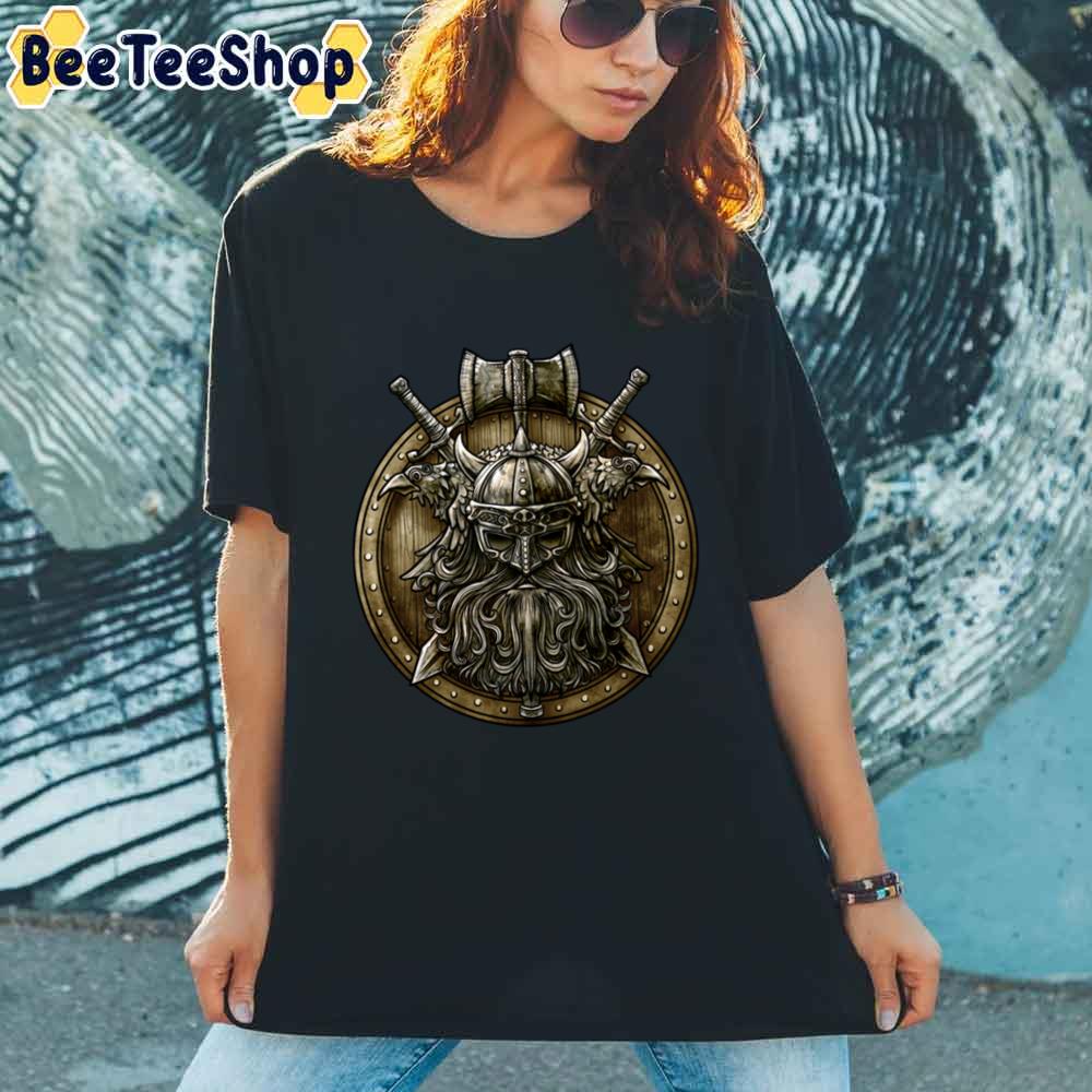 Viking Shield Nordic Norse Valhalla Unisex T-Shirt