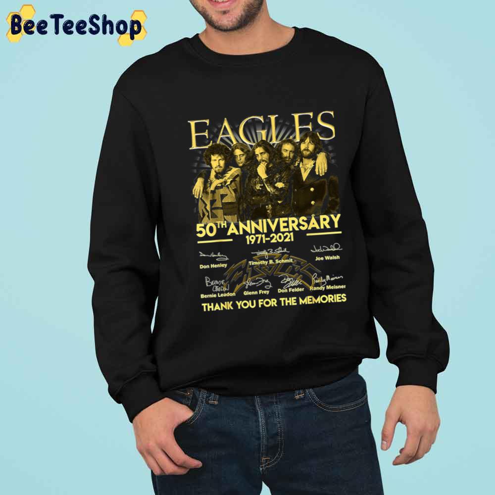 Vintage 50th Anniversary Eagles 1971 2021 Unisex T-Shirt - Beeteeshop