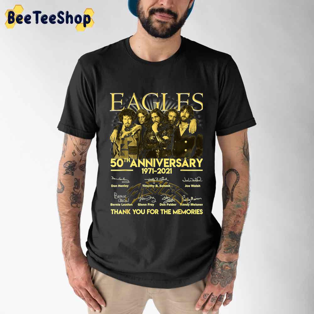 Vintage 50th Anniversary Eagles 1971 2021 Unisex T-Shirt