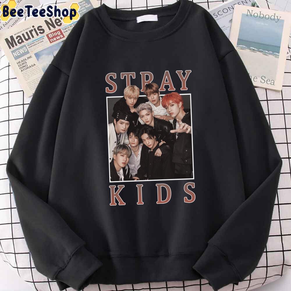 Vintage Band Style 90s Straykids Kpop Unisex Sweatshirt