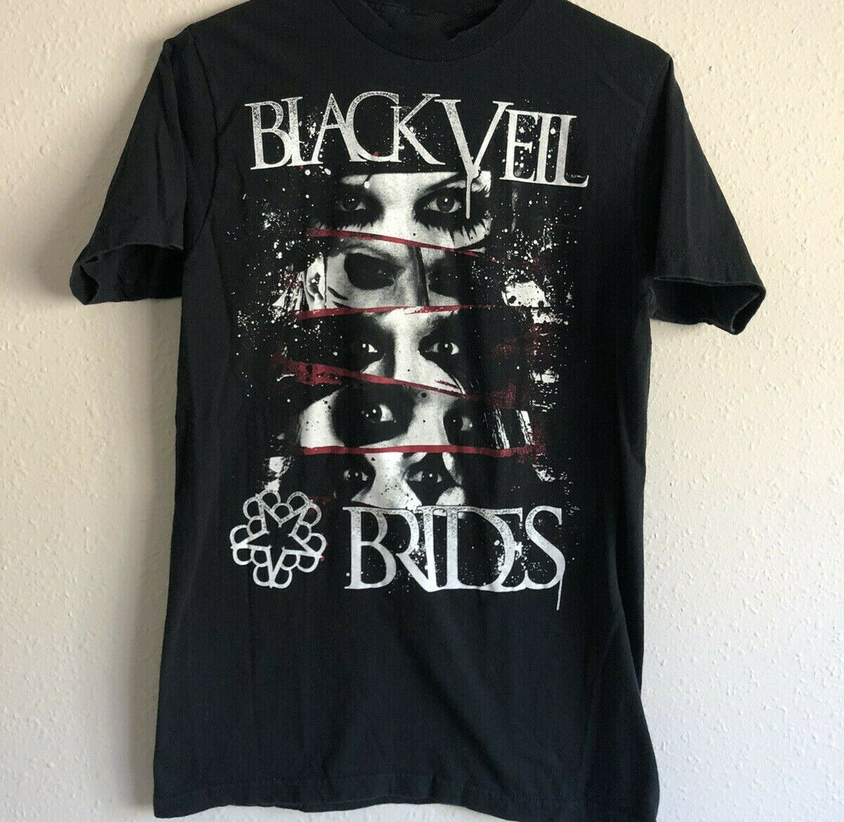 Vintage Black Veil Brides Band Rock 2000 Unisex T-aShirt