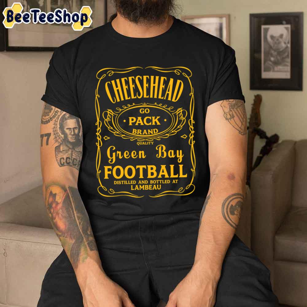 Vintage Cheesehead Green Bay Packers Football Unisex T-Shirt