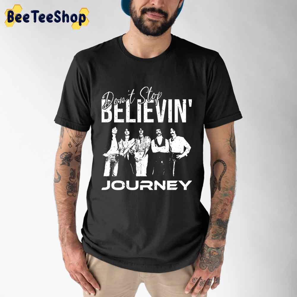 Vintage Don’t Stop Believin’ Journey Band Unisex T-Shirt