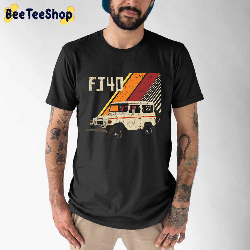 Vintage Fj40 Land Cruiser 4wd Truck Unisex T-Shirt