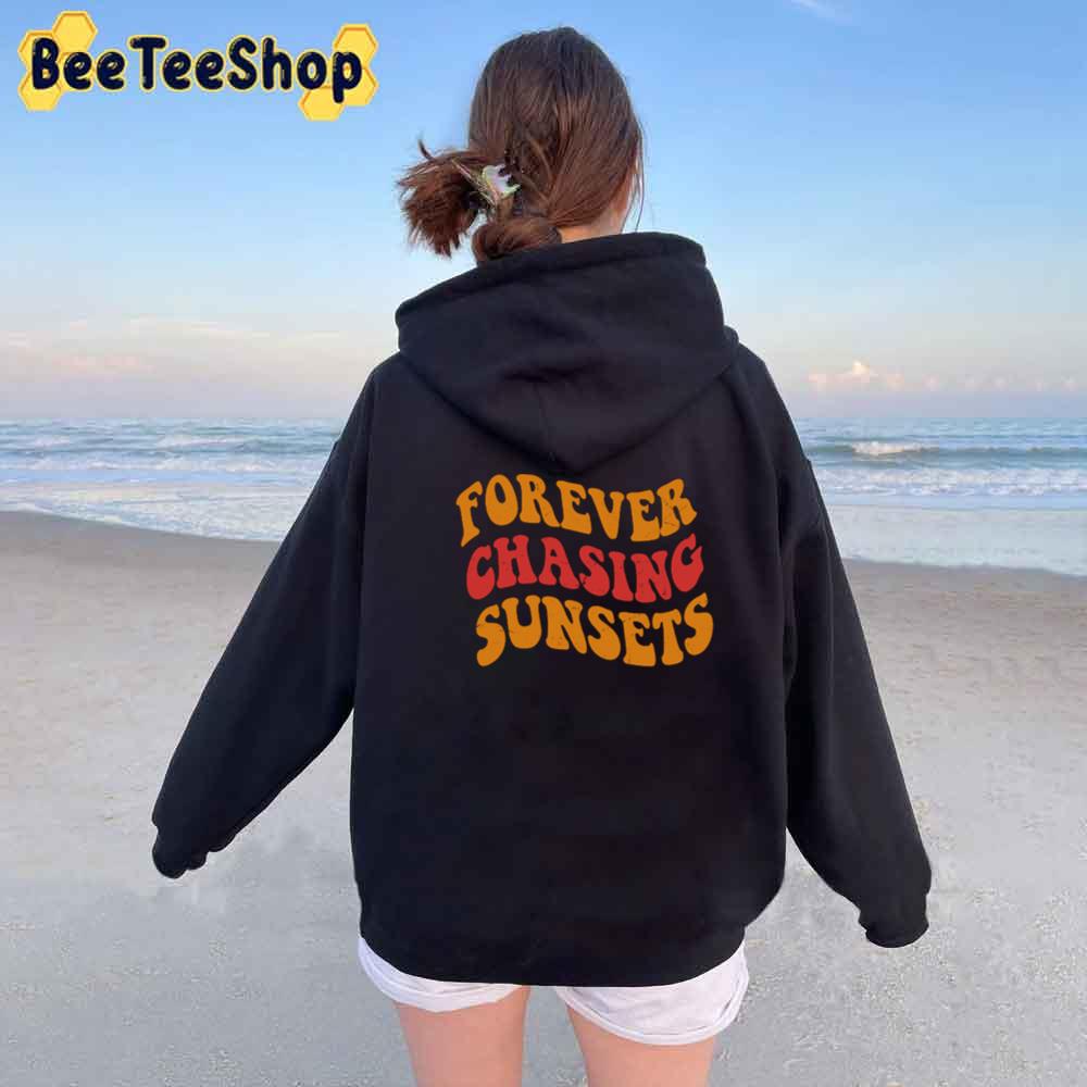 Vintage Forever Chasing Sunsets Unisex Hoodie