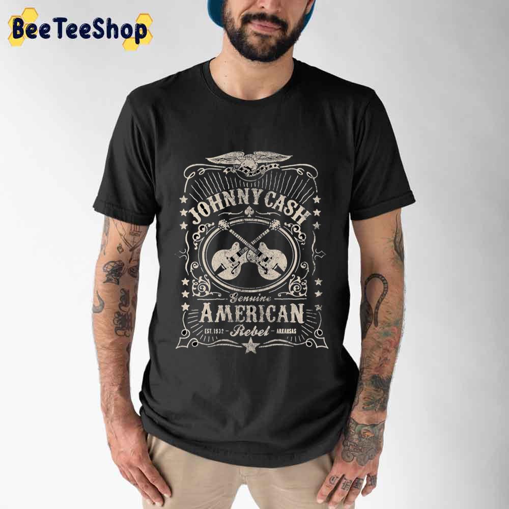 Vintage Grunge Style Johnny Cash Unisex T-Shirt