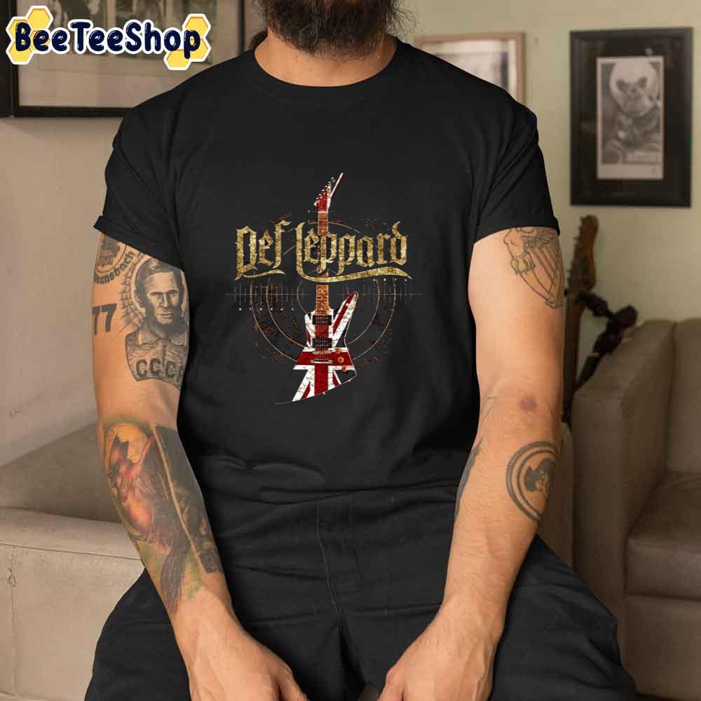 Vintage Guitar Def Leppard Unisex T-Shirt