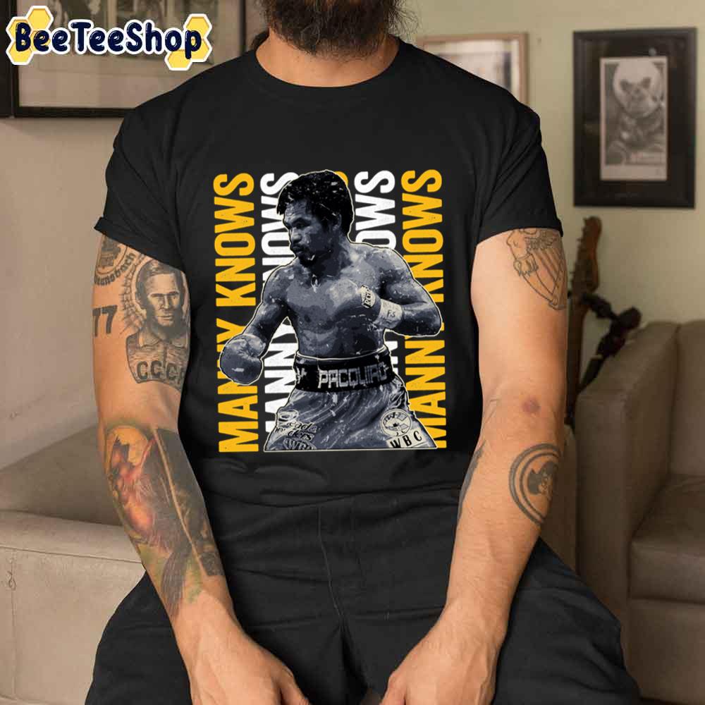 Vintage Manny Knows Boxing Unisex T-Shirt