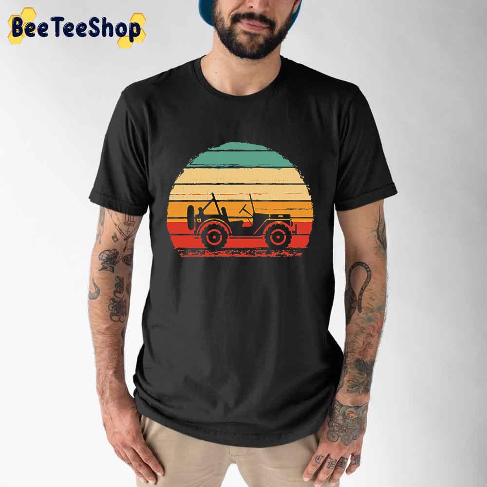 Vintage Retro Jeep Unisex T-Shirt