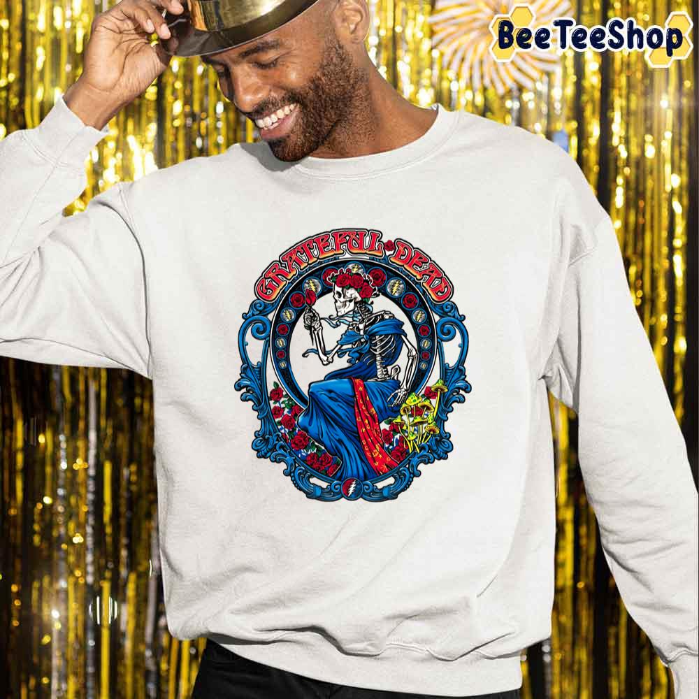 Vintage Skull Grateful Dead  Band Unisex Sweatshirt