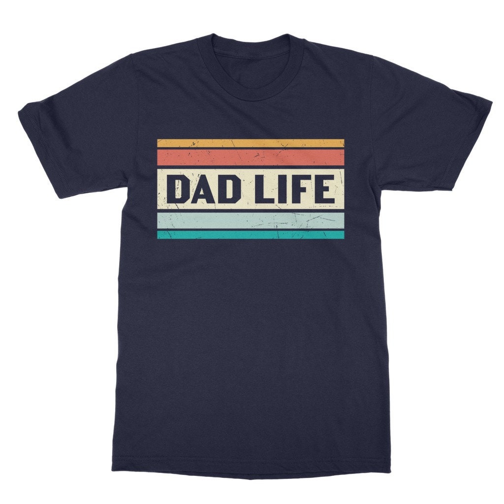 Vintage Style Dad Life Happy Father’s Day Unisex T-Shirt