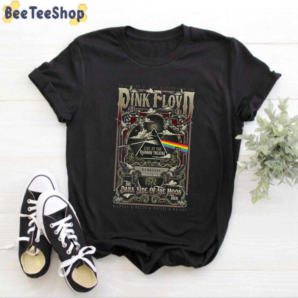 Vintage Style Dark Side Pink Floyd Band Unisex T-Shirt