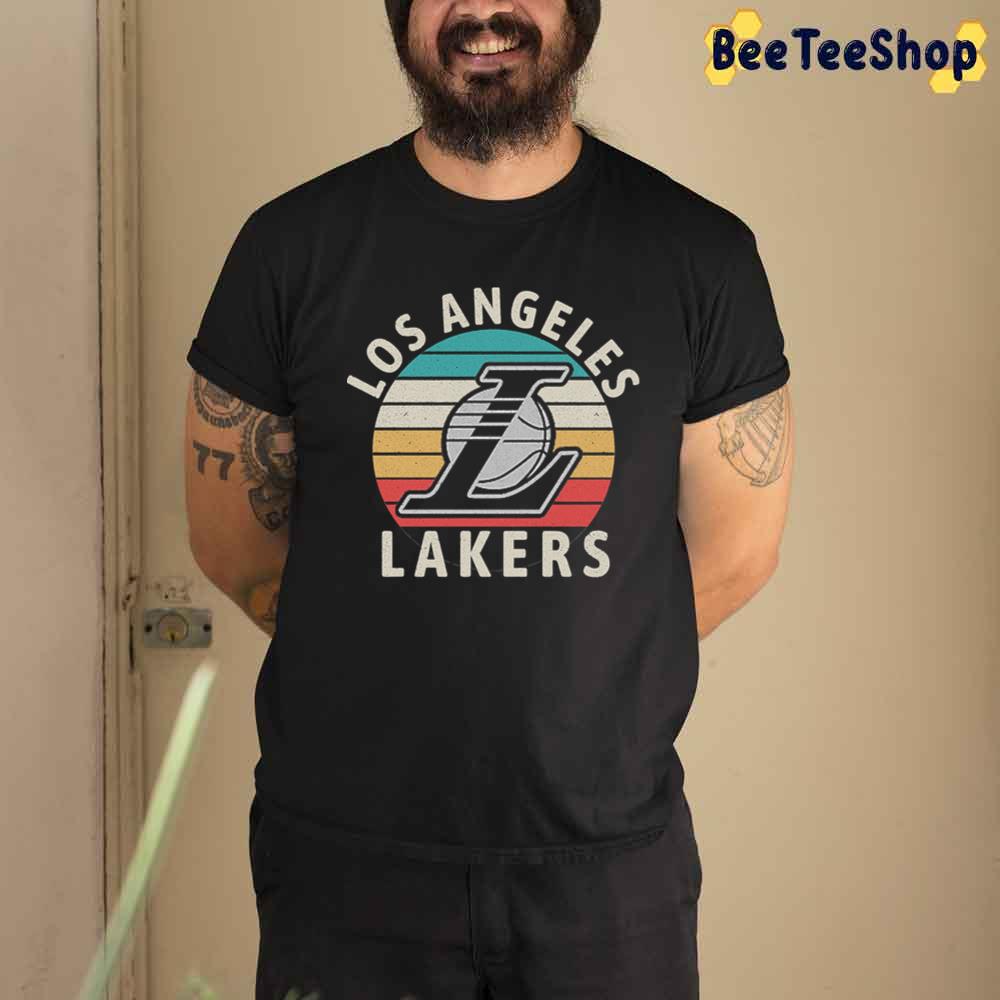 Vintage Style Los Angeles Lakers Basketball Unisex T-Shirt