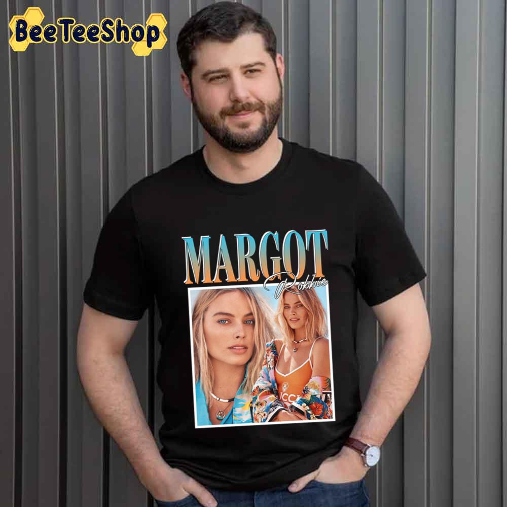 majs vi Sag Vintage Style Margot Robbie Unisex T-Shirt - Beeteeshop