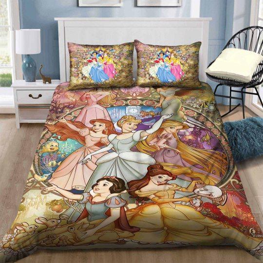 Vintage Style Princess Disney Bedding Set