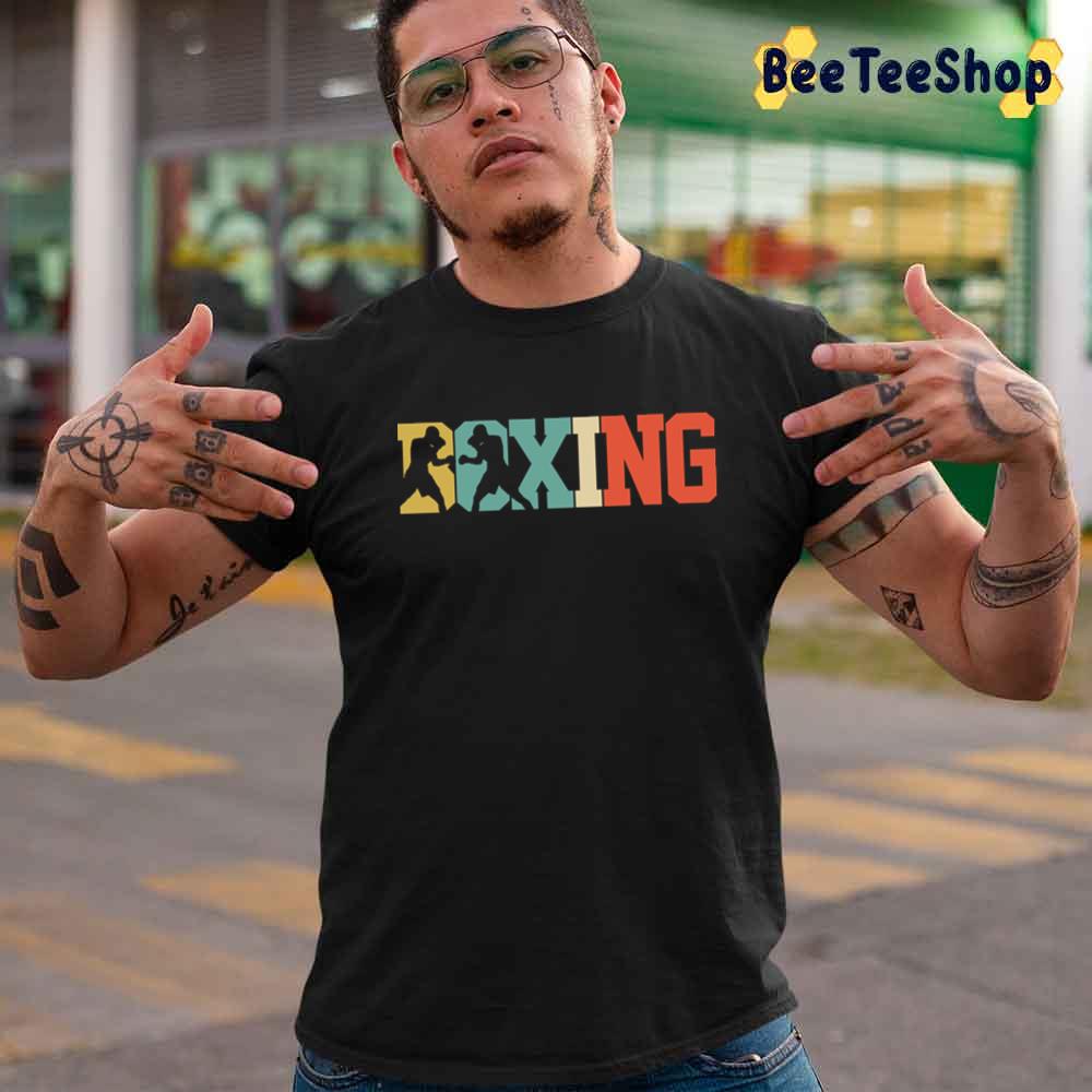 Vintage Text Boxing Boxing Unisex T-Shirt