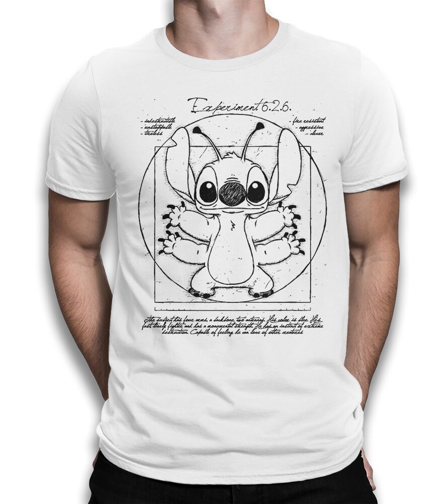 Vitruvian Stitch Funny T-Shirt