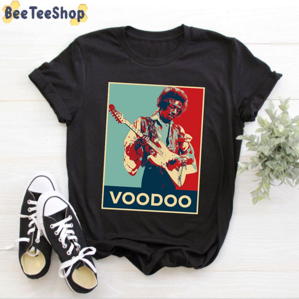 Voodoo Pop Art Jimi Hendrix Unisex T-Shirt