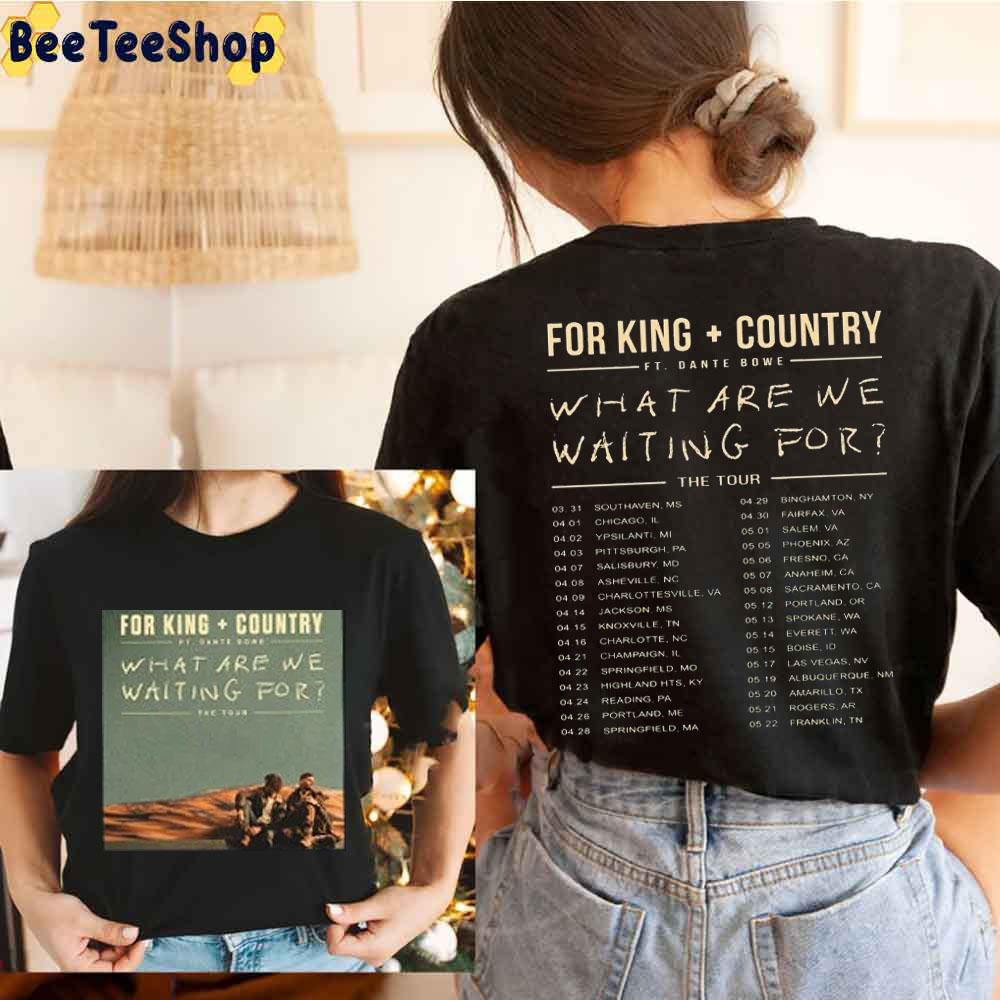 Voor Koning En Land Wat Wachten We Op Tour 2022 Unisex T-Shirt