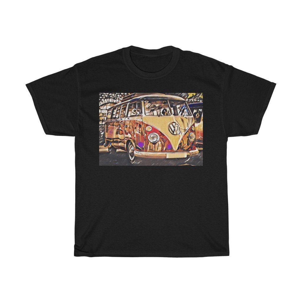 Vw Bulli Hippie Arts Unisex T-Shirt