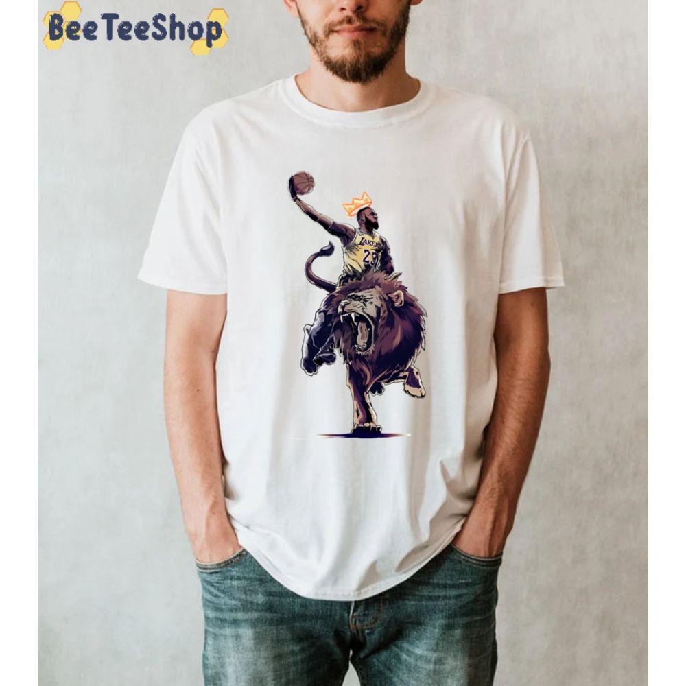 Wallpaper Lebron Illustration Basketball Sport Unisex T-Shirt