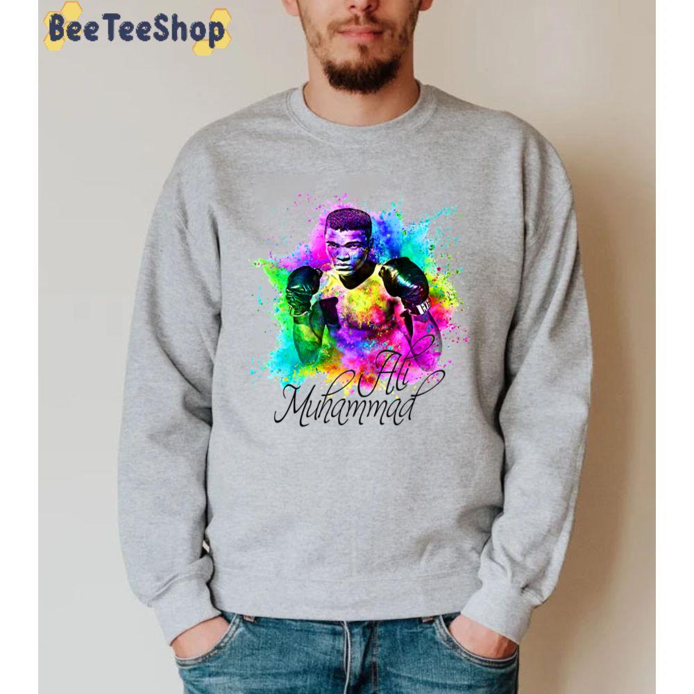 Water Color Muhammad Ali Boxing Unisex Sweatshirt