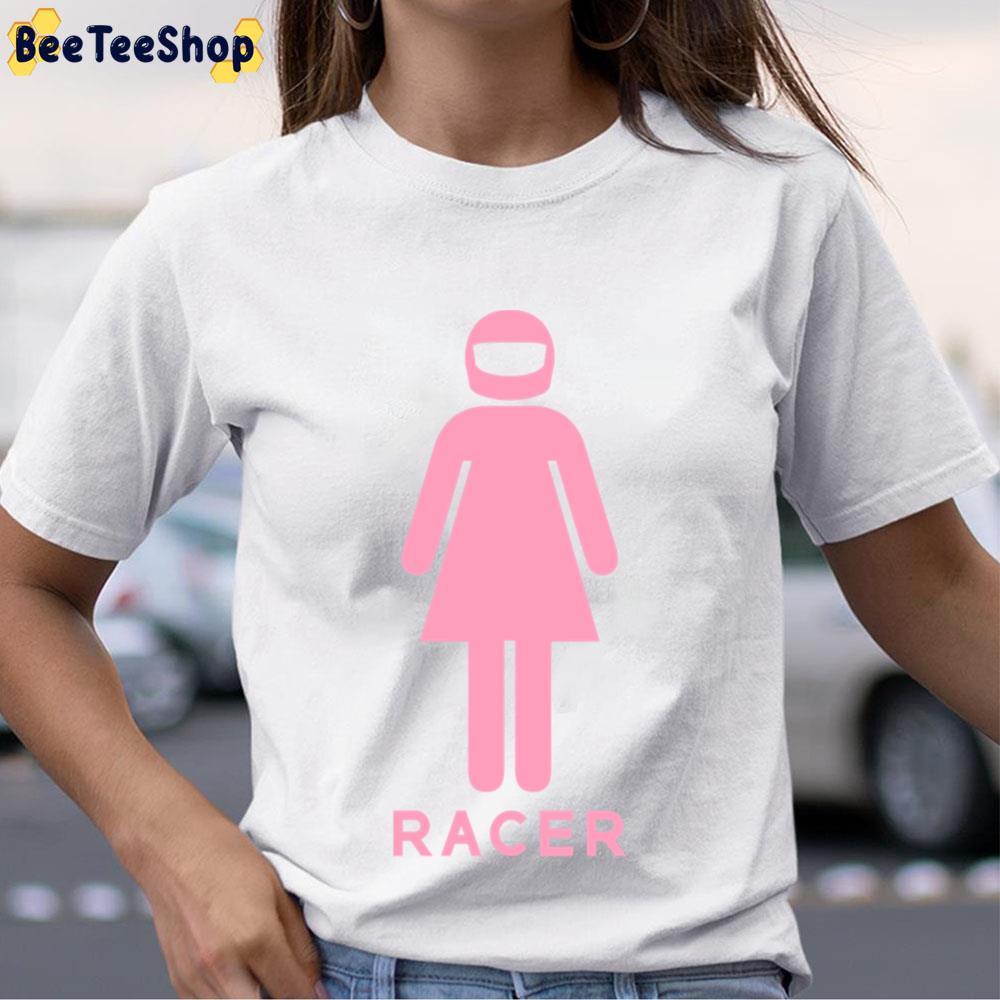 Woman Racer Fitted Unisex T-Shirt