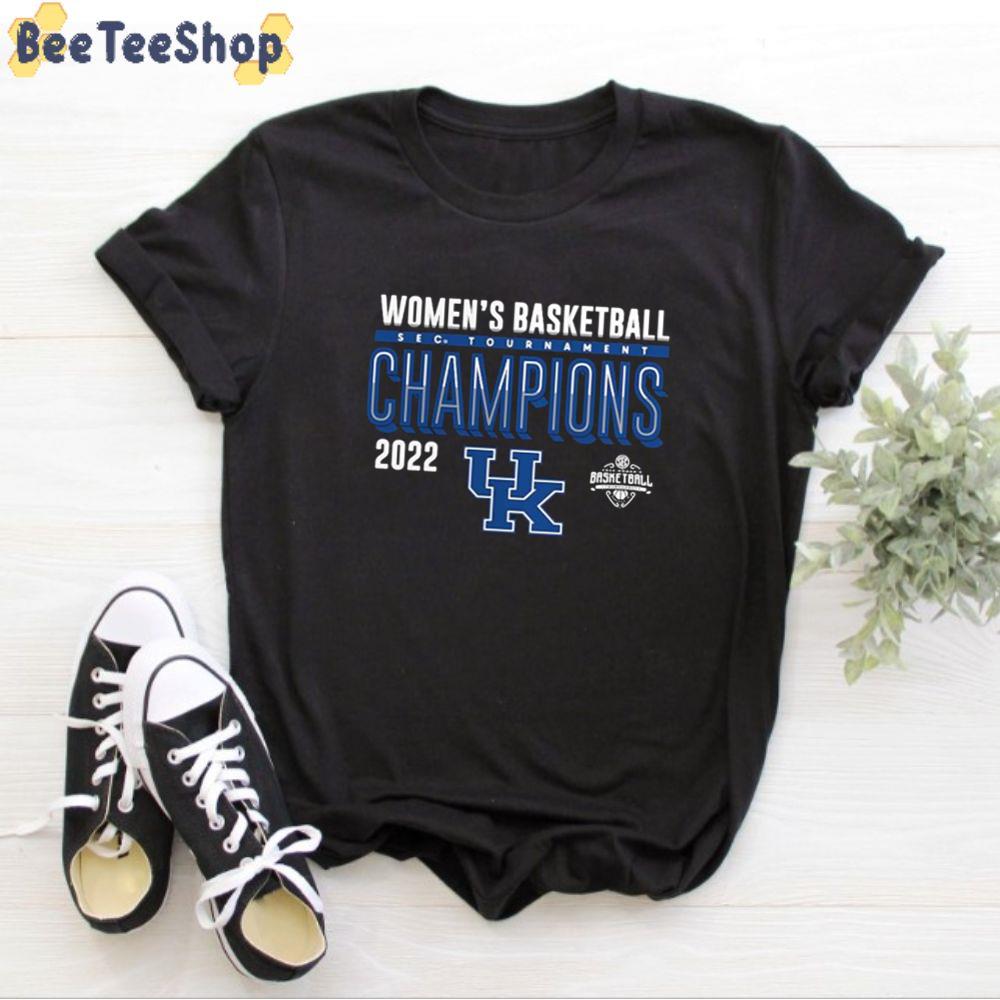 Women’s Basketball Sec Tournament Champions 2022 Kentucky Wildcats Unisex T-Shirt