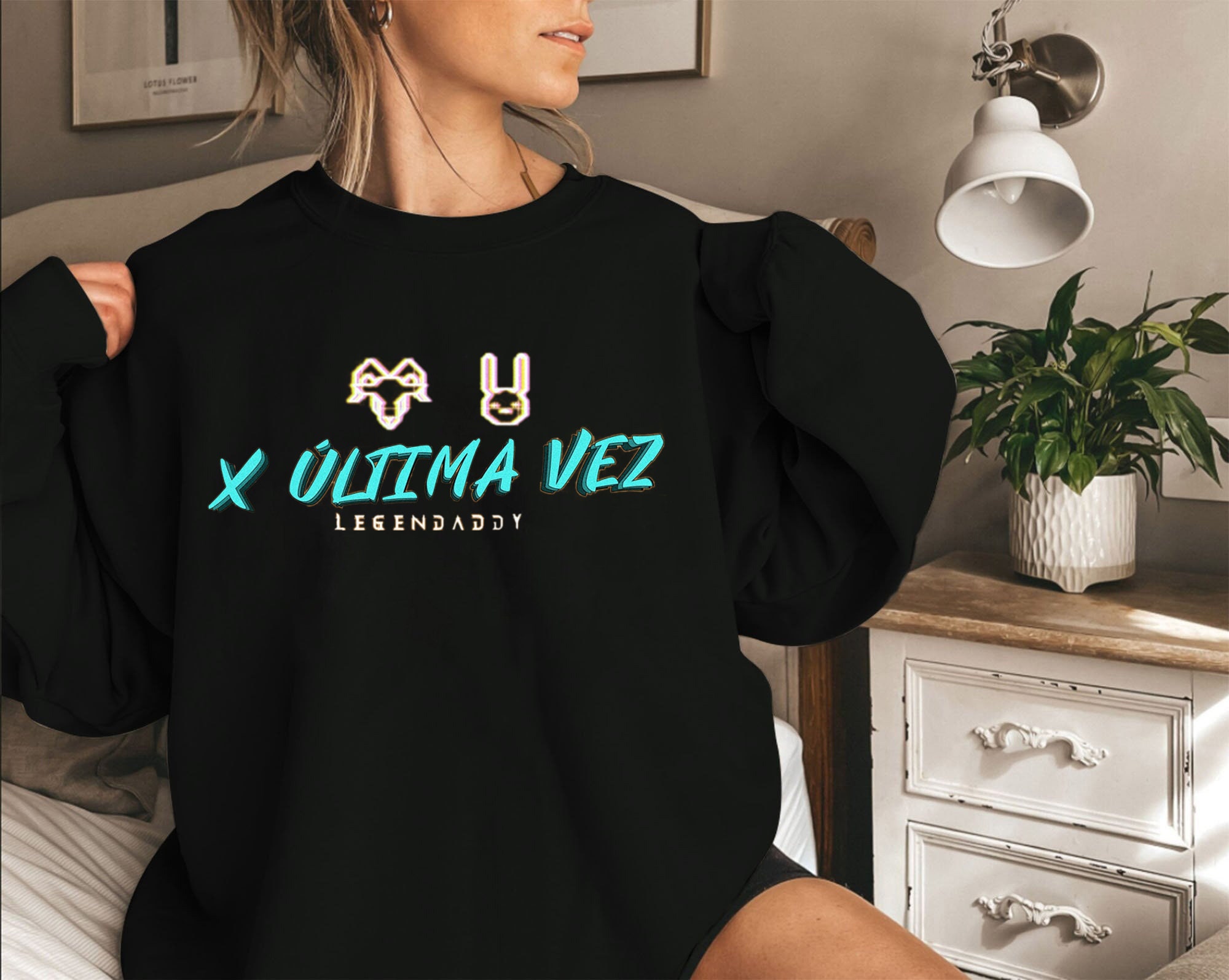 X Última Vez Daddy Yankee X Bad Bunny Legendaddy Rap Unisex Sweatshirt