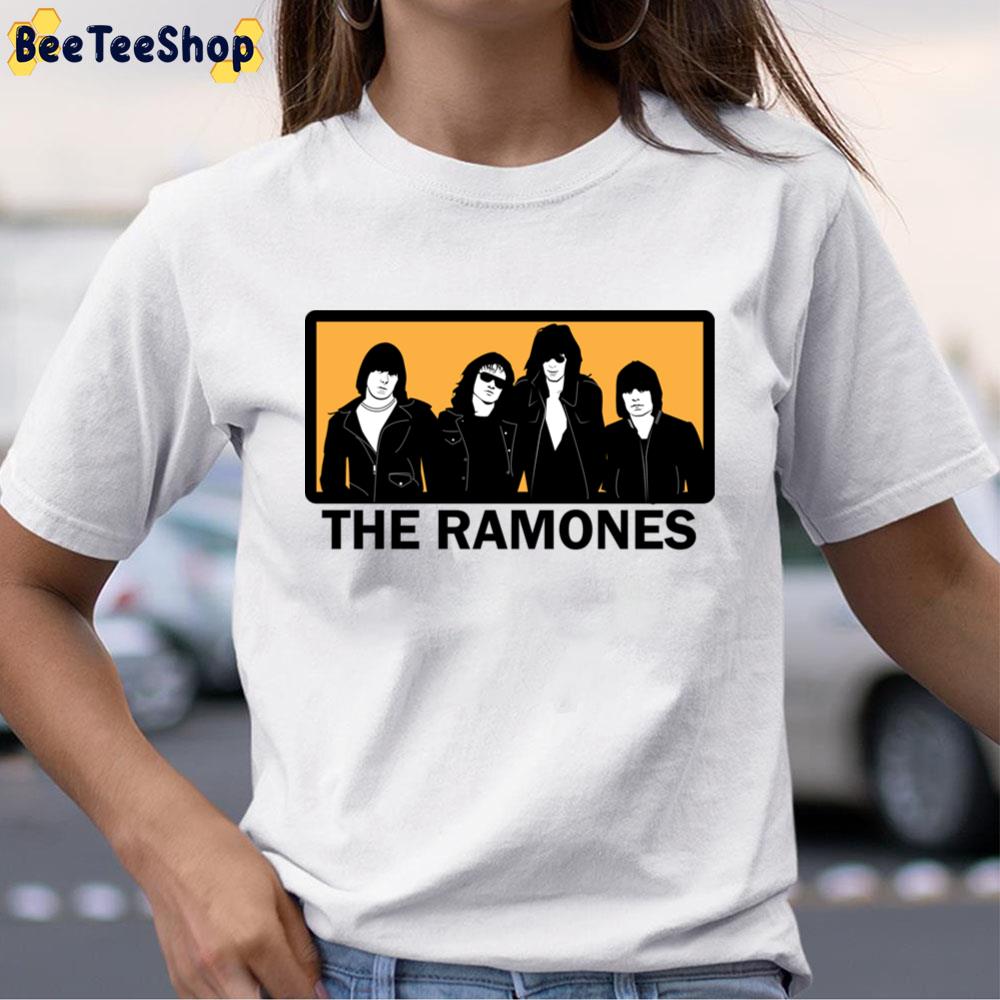 Yellow And Black Style The Ramones Unisex T-Shirt